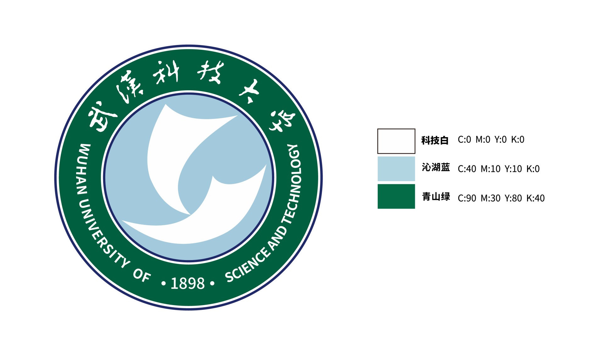 校徽-武汉科技大学